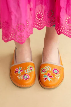 Sale Gudrun Sjödén Ballerinas Aus Nappaleder masala
