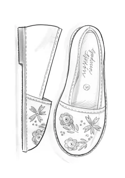 Gudrun Sjödén Ballerinas Aus Nappaleder jade