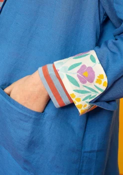 Online Gudrun Sjödén Blazer Margit Aus Leinen/Modal-Gewebe eismeerblau