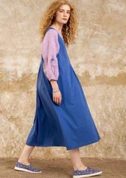 Outlet Gudrun Sjödén Bluse Aus Leinen puderlila-gestreift