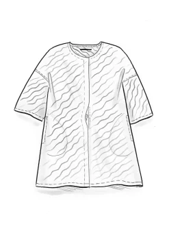 New Gudrun Sjödén Bluse Krusa Aus Bio-Baumwolle lupine
