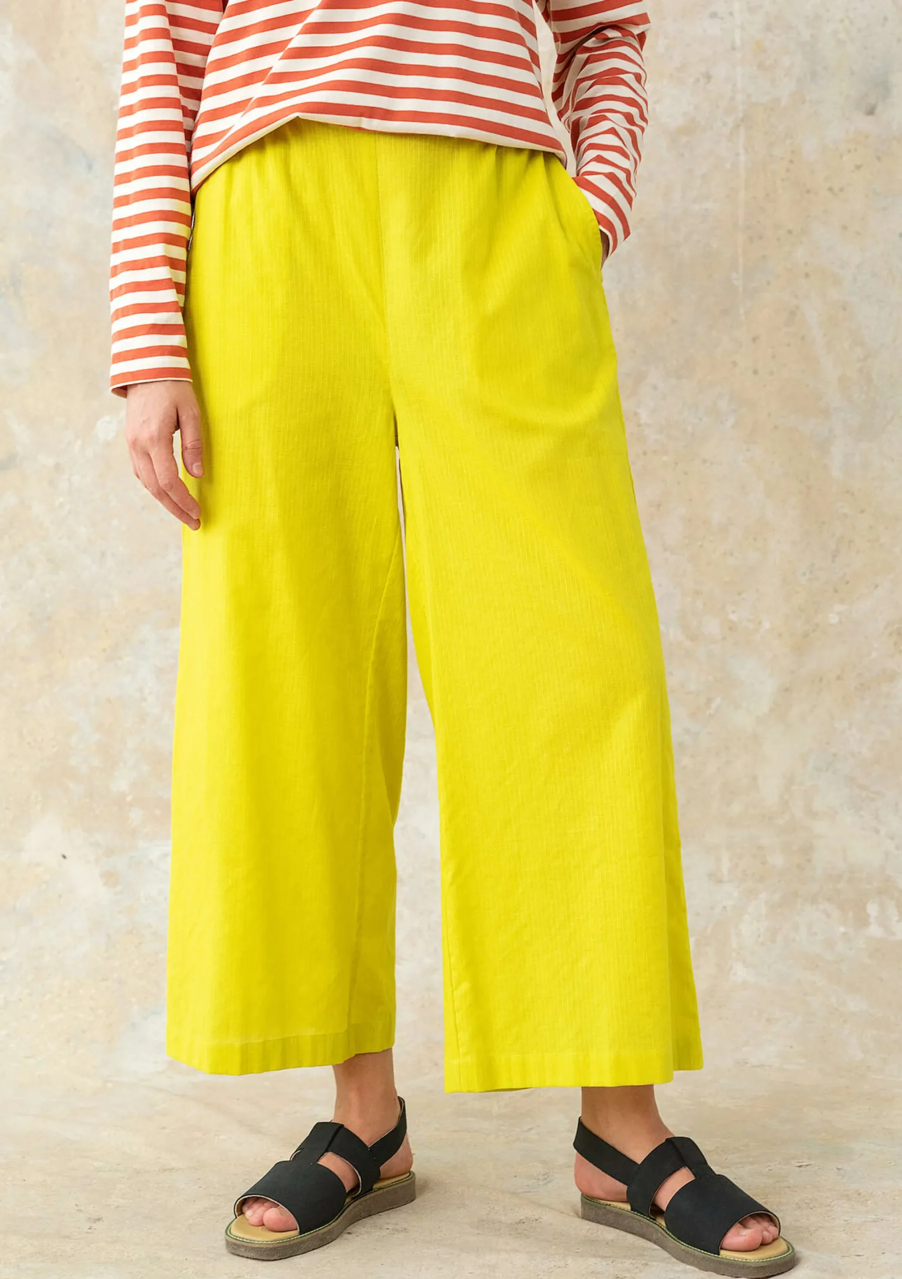 Discount Gudrun Sjödén Hose Aus Bio-Baumwollgewebe limettengrün