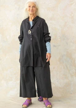 Clearance Gudrun Sjödén Hose Aus Bio-Baumwollgewebe schwarz