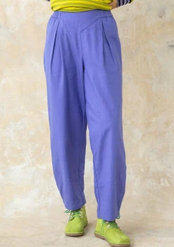 Sale Gudrun Sjödén Hose Aus Bio-Baumwollgewebe himmelblau