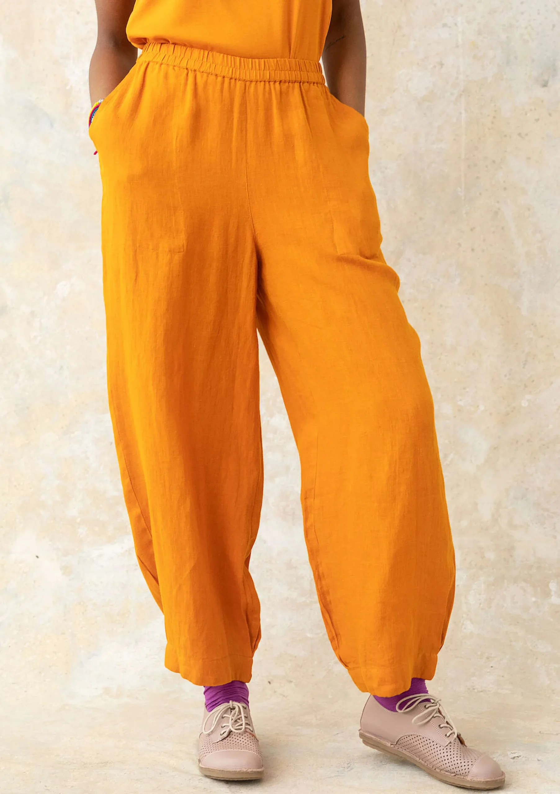 Online Gudrun Sjödén Hose Aus Leinengewebe masala