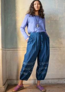 Best Gudrun Sjödén Hose Buij Aus Bio-Baumwolle indigo