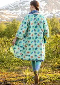 Gudrun Sjödén Jacke Madras Aus Bio-Baumwolle jade