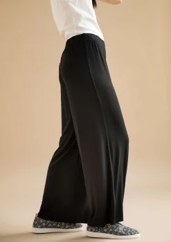 Outlet Gudrun Sjödén Jerseyhose Ada Aus Lyocell/Elasthan schwarz