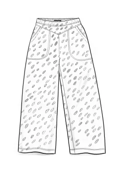 Best Gudrun Sjödén Jerseyhose Arholma Aus Bio-Baumwolle/Modal kupfer