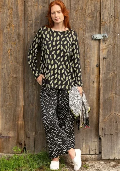 Best Gudrun Sjödén Jerseyhose Arholma Aus Bio-Baumwolle/Modal schwarz