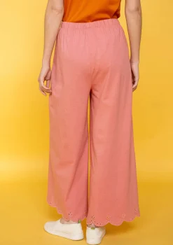 Hot Gudrun Sjödén Jerseyhose Aus Bio-Baumwolle kirschblüte
