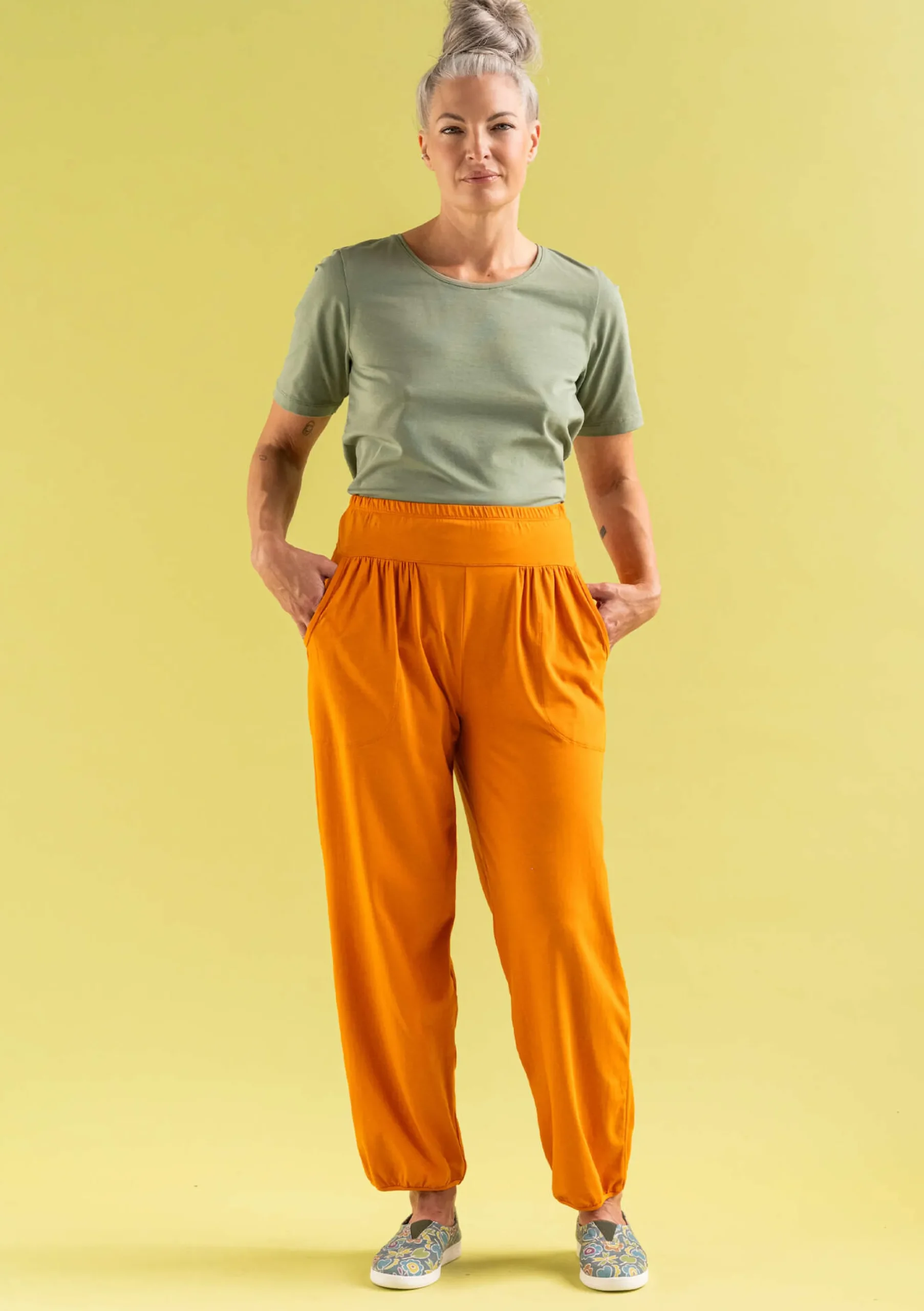 Outlet Gudrun Sjödén Jerseyhose Aus Bio-Baumwolle/Elasthan masala