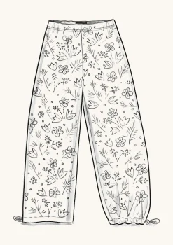 Sale Gudrun Sjödén Jerseyhose Myren Aus Modal dunkelpfingstrose
