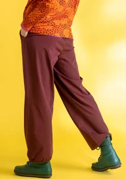 Sale Gudrun Sjödén Jerseyhose Stella Aus Bio-Baumwolle/Elasthan aubergine
