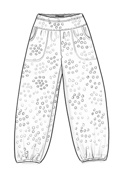 Outlet Gudrun Sjödén Jerseyhose Stella Aus Bio-Baumwolle/Elasthan aquamarin