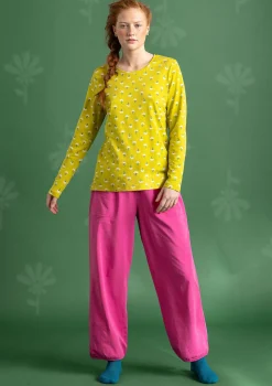 Hot Gudrun Sjödén Jerseyhose Stella Aus Bio-Baumwolle/Elasthan dunkelpfingstrose