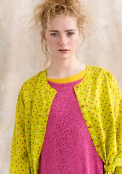 New Gudrun Sjödén Jerseykleid Ada Aus Lyocell/Elasthan hibiskus-gemustert
