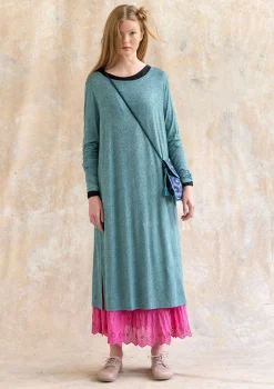 Clearance Gudrun Sjödén Jerseykleid Ada Aus Lyocell/Elasthan aqua-gemustert