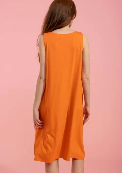 Outlet Gudrun Sjödén Jerseykleid Aus Bio-Baumwolle/Modal nektar