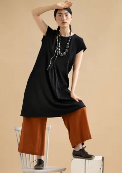 Online Gudrun Sjödén Jerseykleid Jane Aus Bio-Baumwolle/Elasthan schwarz