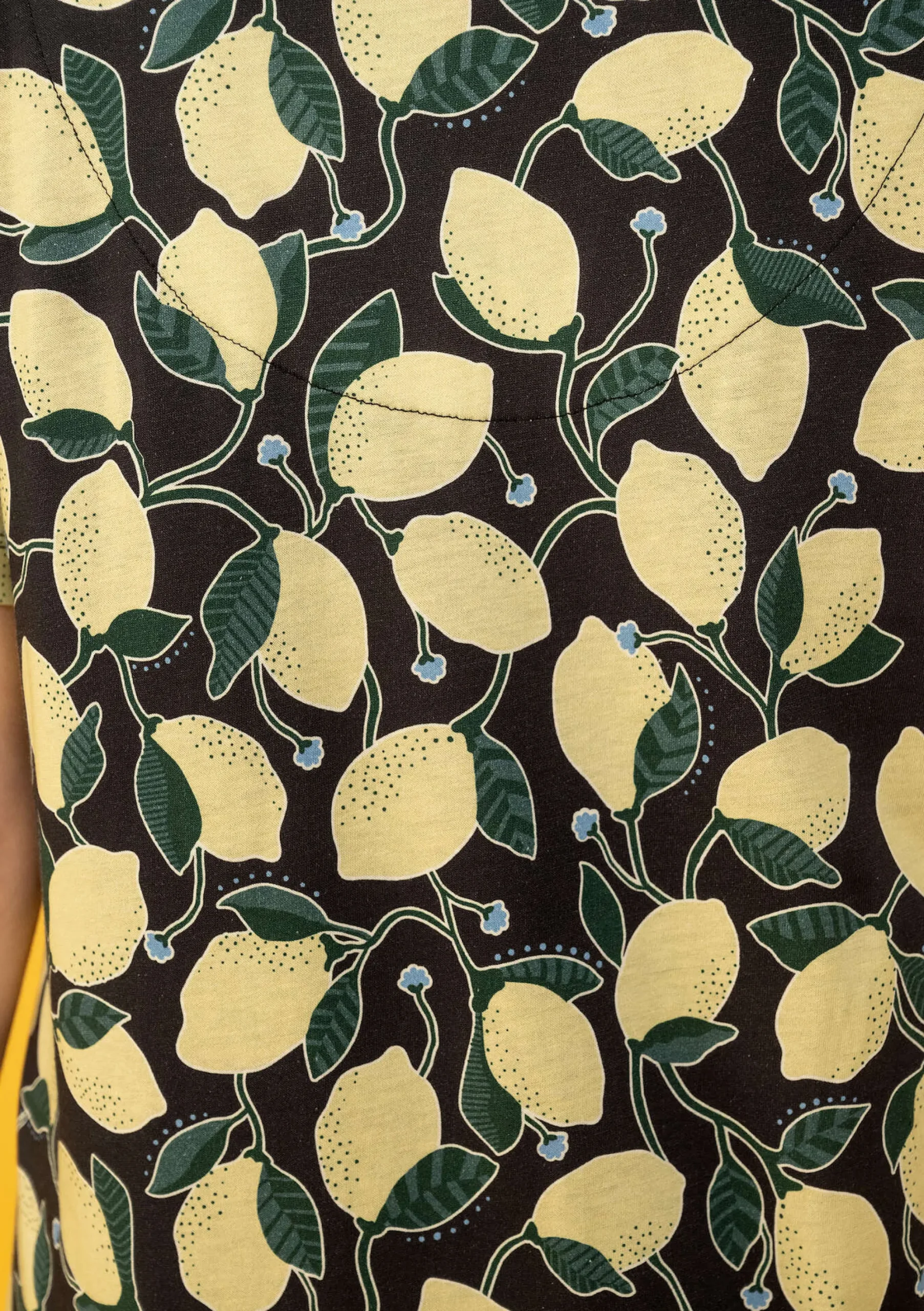 Discount Gudrun Sjödén Jerseykleid Luisa Aus Bio-Baumwolle schwarz