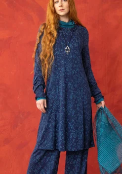 Hot Gudrun Sjödén Jerseykleid Pegasus Aus Modal dunkelindigo