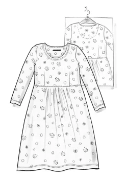 New Gudrun Sjödén Jerseykleid Pencil Aus Lyocell/Elasthan masala