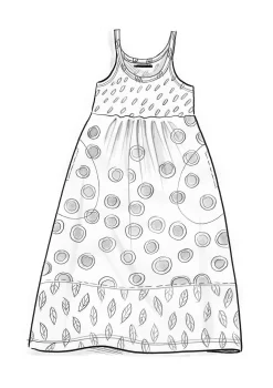 Discount Gudrun Sjödén Jerseykleid Singö Aus Bio-Baumwolle/Modal hellkräutergrün