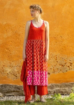 New Gudrun Sjödén Jerseykleid Singö Aus Bio-Baumwolle/Modal kupfer