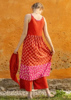 New Gudrun Sjödén Jerseykleid Singö Aus Bio-Baumwolle/Modal kupfer