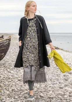 Outlet Gudrun Sjödén Jerseykleid Strandäng Aus Lyocell/Elasthan schwarz