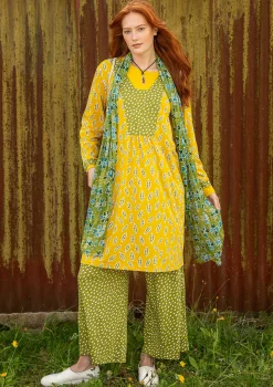 Clearance Gudrun Sjödén Jerseykleid Åland Aus Bio-Baumwolle/Modal ananas