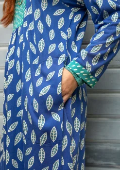 Clearance Gudrun Sjödén Jerseykleid Åland Aus Bio-Baumwolle/Modal lupine