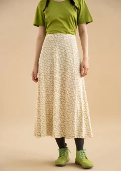Discount Gudrun Sjödén Jerseyrock Billie Aus Bio-Baumwolle/Modal hafer-gemustert