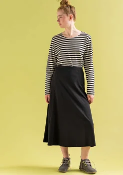Discount Gudrun Sjödén Jerseyrock Billie Aus Bio-Baumwolle/Modal schwarz