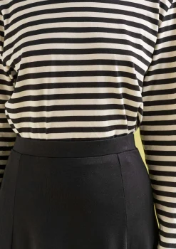 Discount Gudrun Sjödén Jerseyrock Billie Aus Bio-Baumwolle/Modal schwarz