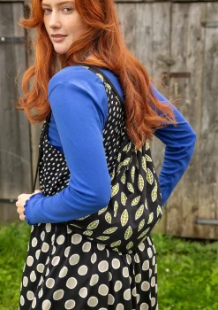 Discount Gudrun Sjödén Jersey-Rucksack Singö Aus Bio-Baumwolle/Modal schwarz