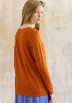 Clearance Gudrun Sjödén Jerseyshirt Ada Aus Lyocell/Elasthan masala-gemustert