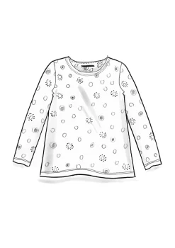 Sale Gudrun Sjödén Jerseyshirt Pencil Aus Lyocell/Elasthan türkis