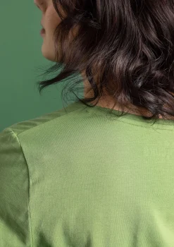 Online Gudrun Sjödén Jerseyshirt Stella Aus Bio-Baumwolle/Elasthan koriander