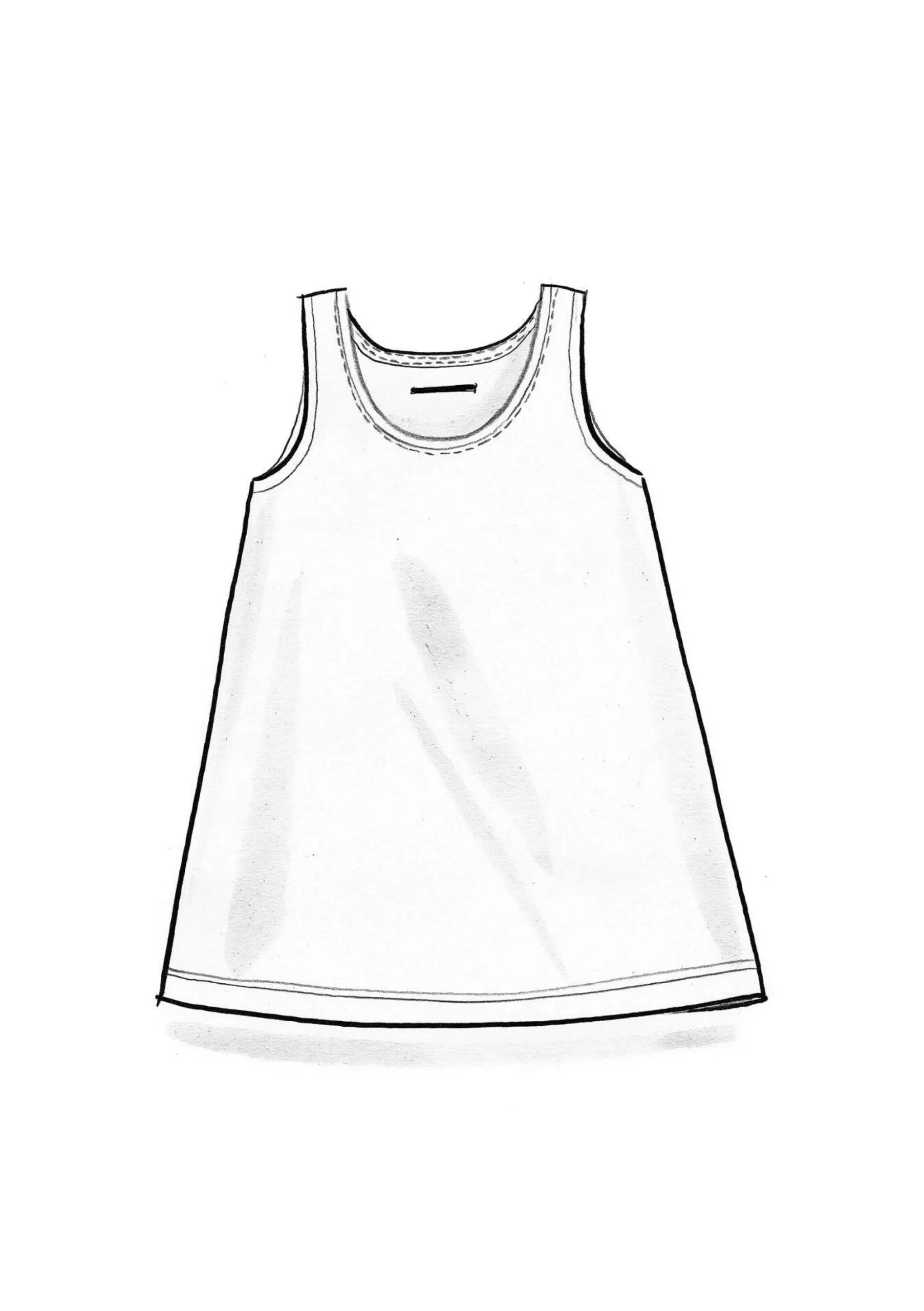 New Gudrun Sjödén Jerseytop Dandelion Aus Bio-Baumwolle schwarz