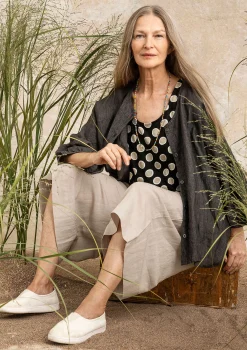 Clearance Gudrun Sjödén Jerseytop Singö Aus Bio-Baumwolle/Modal schwarz
