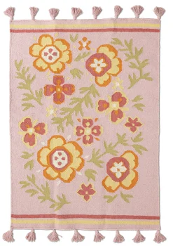 Outlet Gudrun Sjödén Kelim Petals Aus Bio-Baumwolle aschrosa