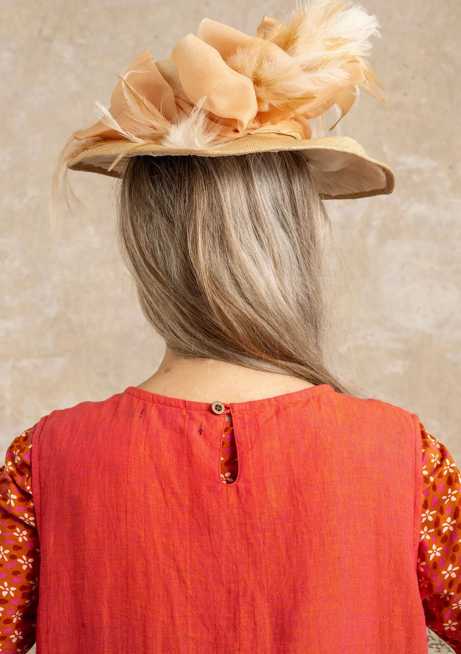 Online Gudrun Sjödén Kleid Aus Leinengewebe radieschen
