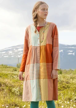 Gudrun Sjödén Kleid Madras Aus Bio-Baumwollgewebe masala
