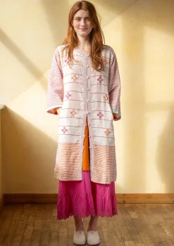 Gudrun Sjödén Kleid Mandvi Aus Leinen masala