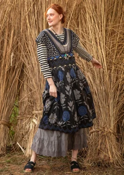 Online Gudrun Sjödén Kleid Rosamunda Aus Baumwollgewebe schwarz