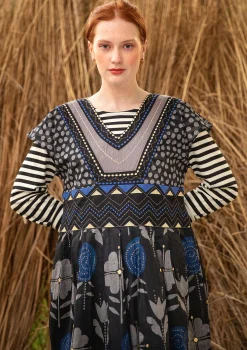 Online Gudrun Sjödén Kleid Rosamunda Aus Baumwollgewebe schwarz