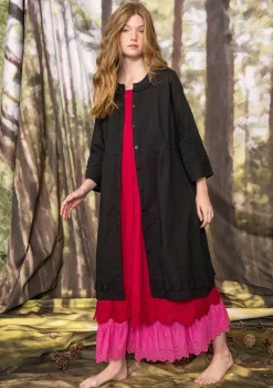 Online Gudrun Sjödén Kleid Tjärn Aus Bio-Baumwollgewebe schwarz