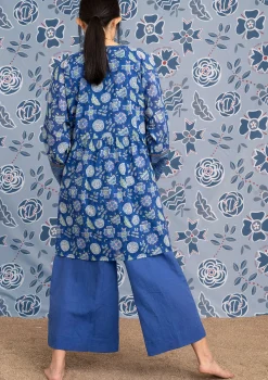 Hot Gudrun Sjödén Künstlerbluse Amber Aus Bio-Baumwolle lupine